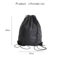 custom outdoor sport polyester drawstring bags gym waterproof storage nylon drawstring bag